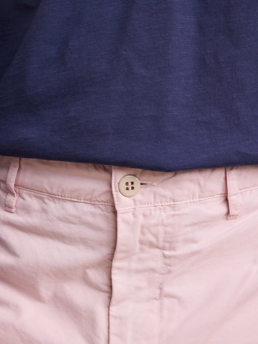 Casual Style Men's Faded Pink Shorts