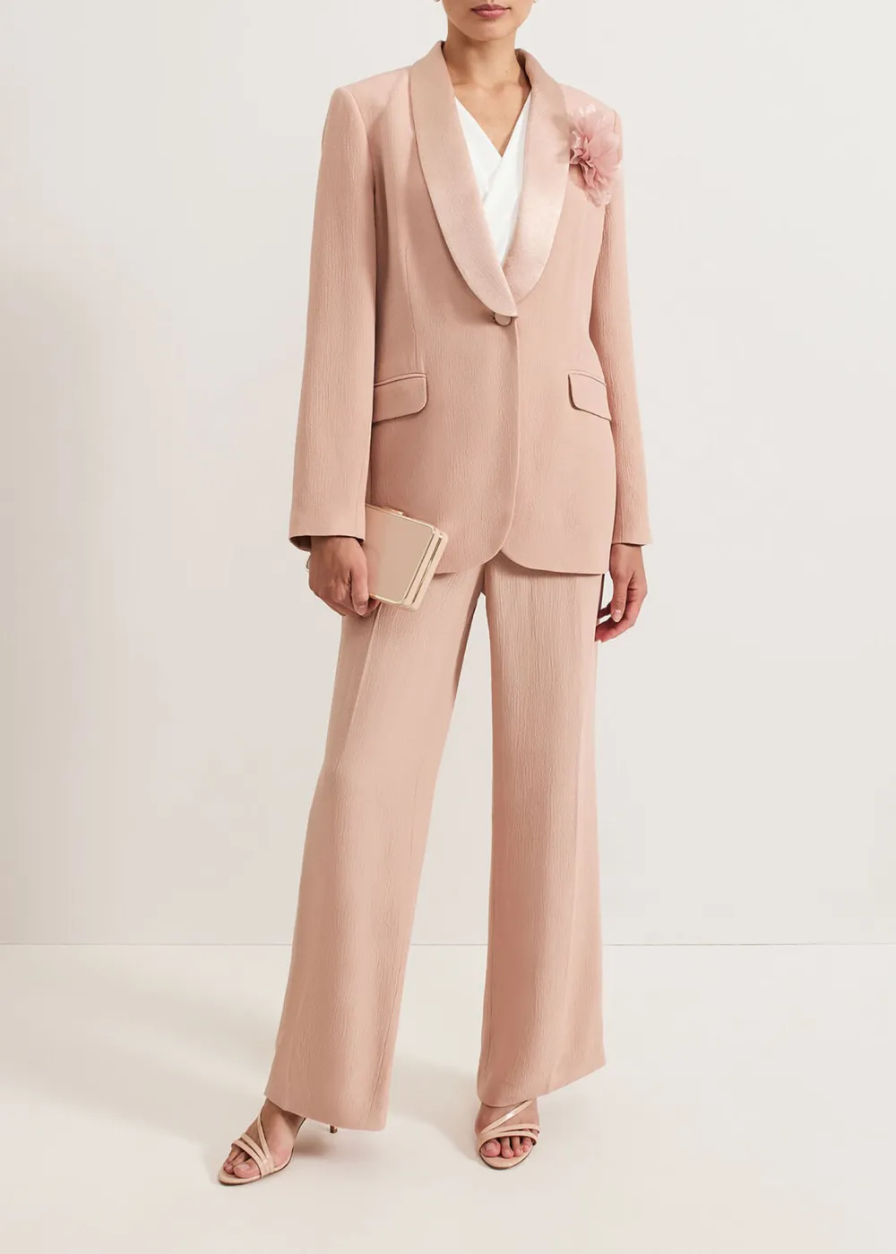 Business Design Three-Dimensional Floral Jacket