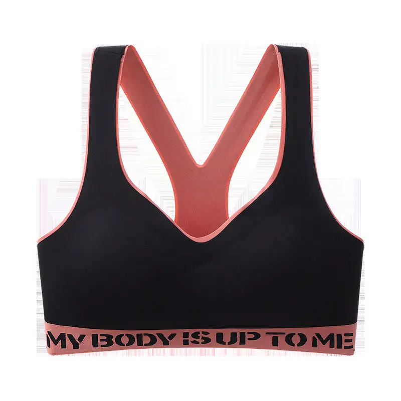 Seamless Push Sports Wireless Bra Yoga Bra