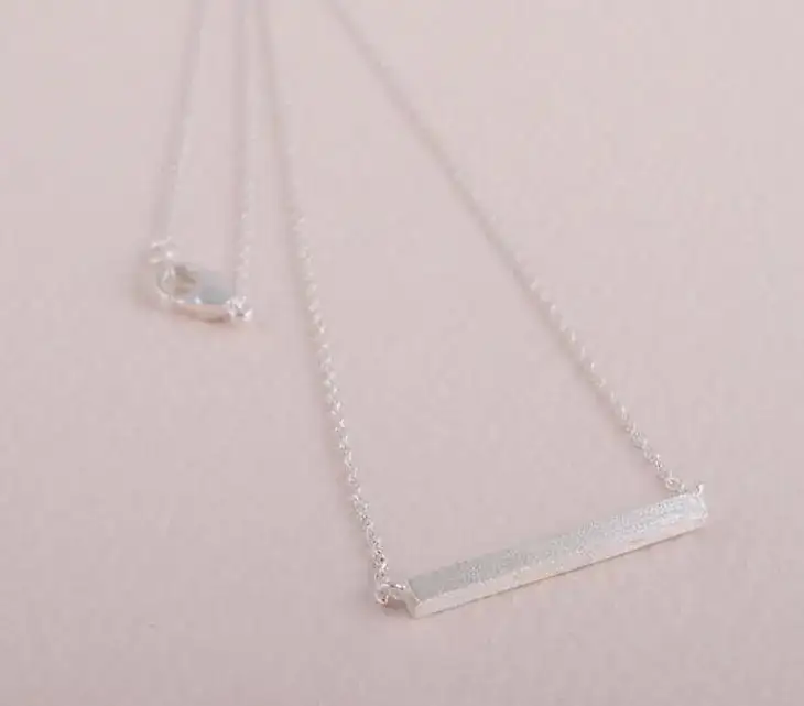 Latitude Bar Necklace