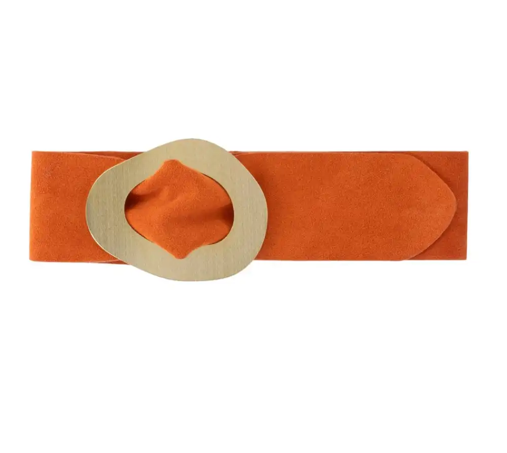 Genuine Italian Suede Leather Wide
