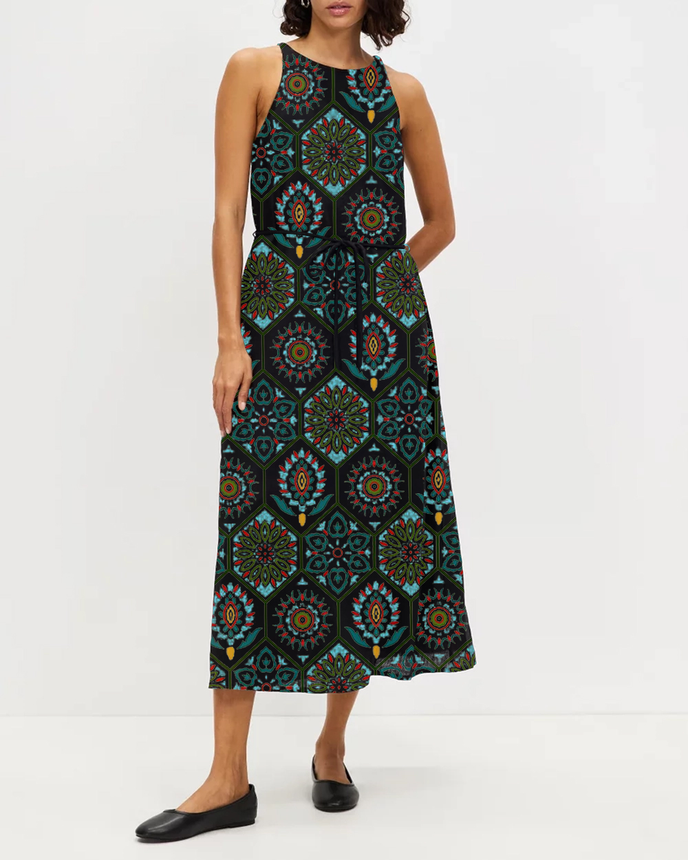 Kirra Linen Maxi Dress