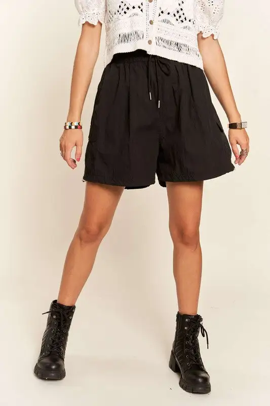 Everyday Drawstring Shorts with Pockets