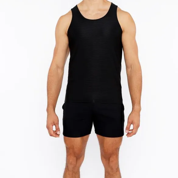 Contemporary Mesh Performance Tank Top