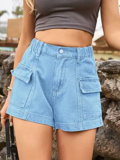 Laid Back Clean Pocket Detail Shorts
