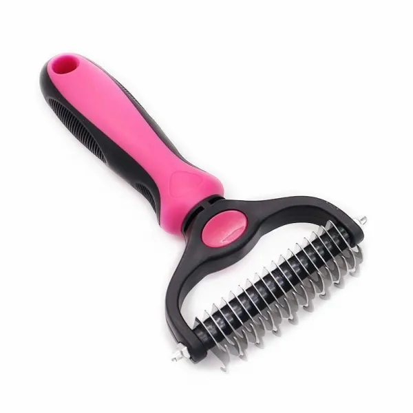 Stainless Steel Pet Comb Double-Sided Cat & Dog Comb