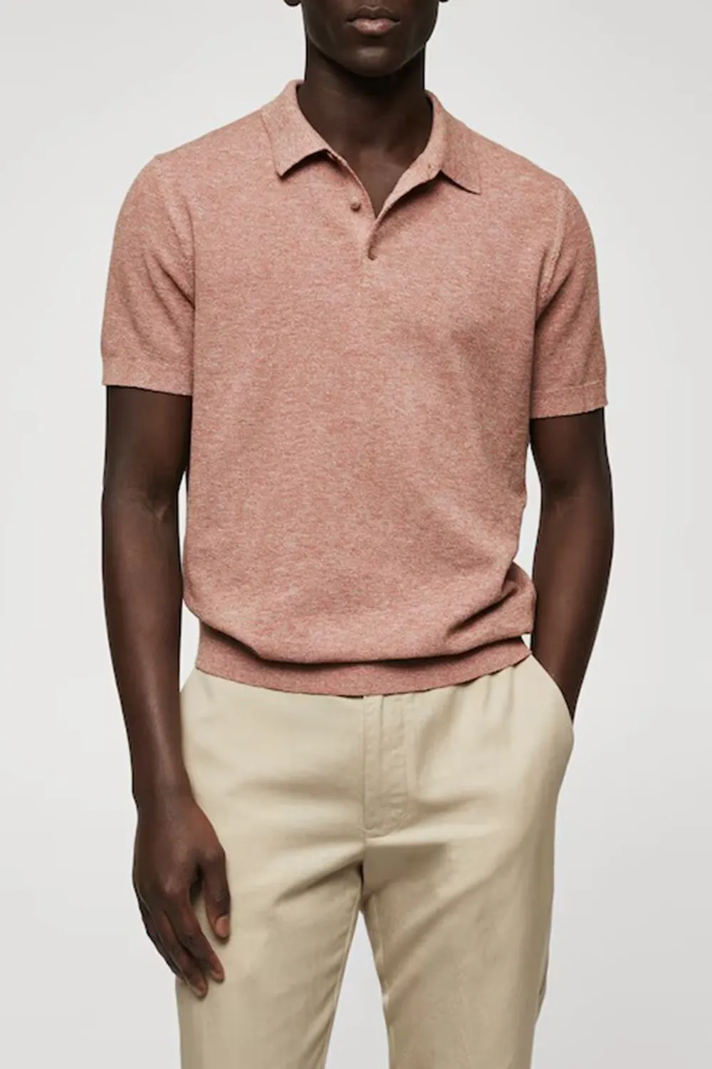 Knit Cotton Polo Shirt