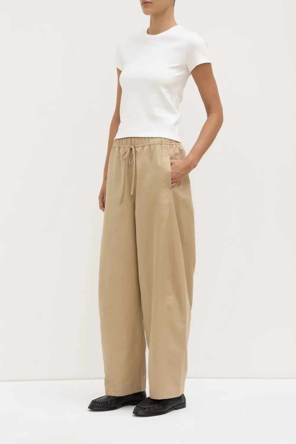 Slanted Pocket Pants
