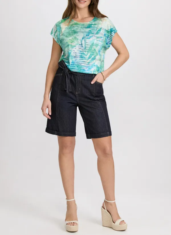 Ombre Printed Top