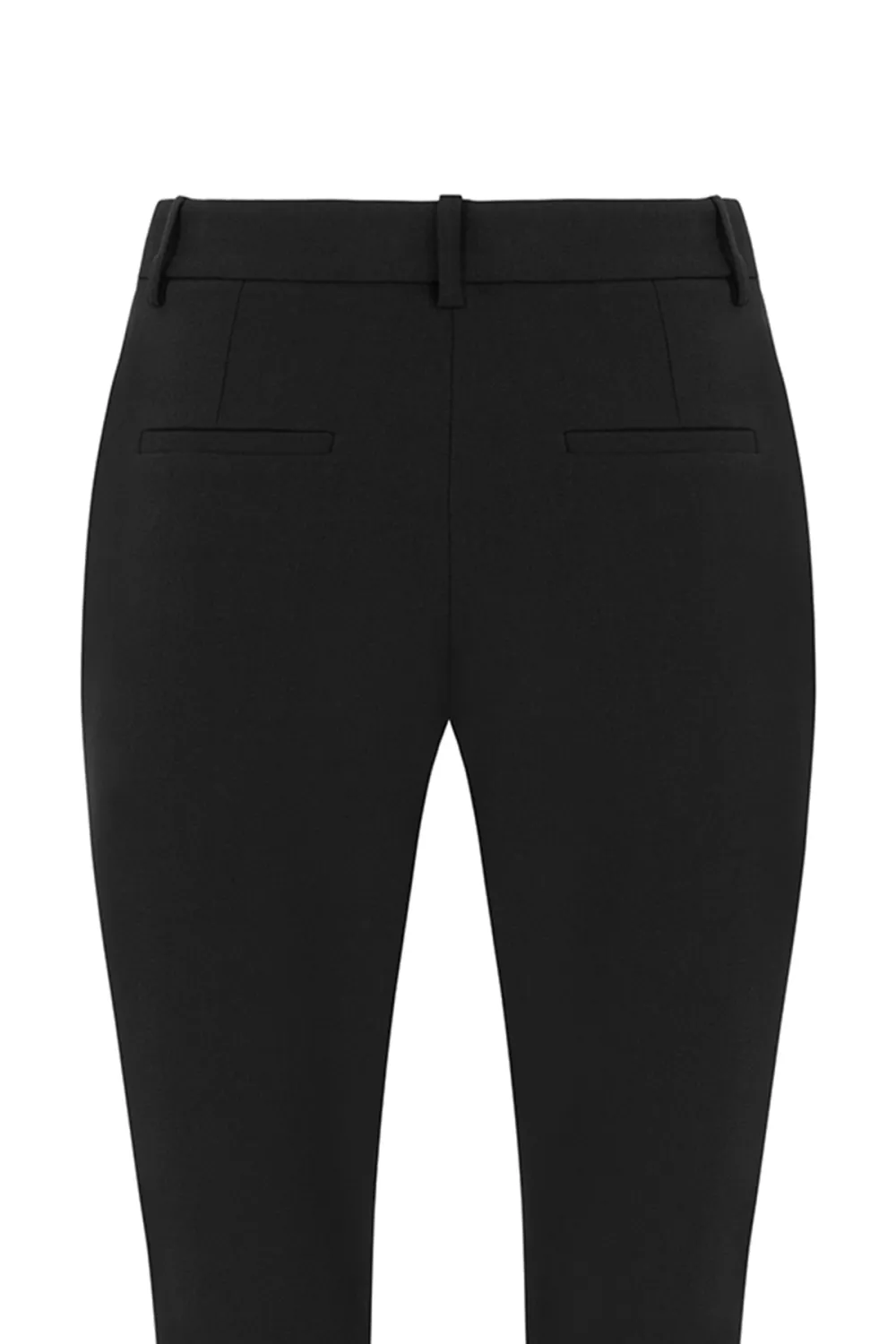 Bootcut Pants-Black