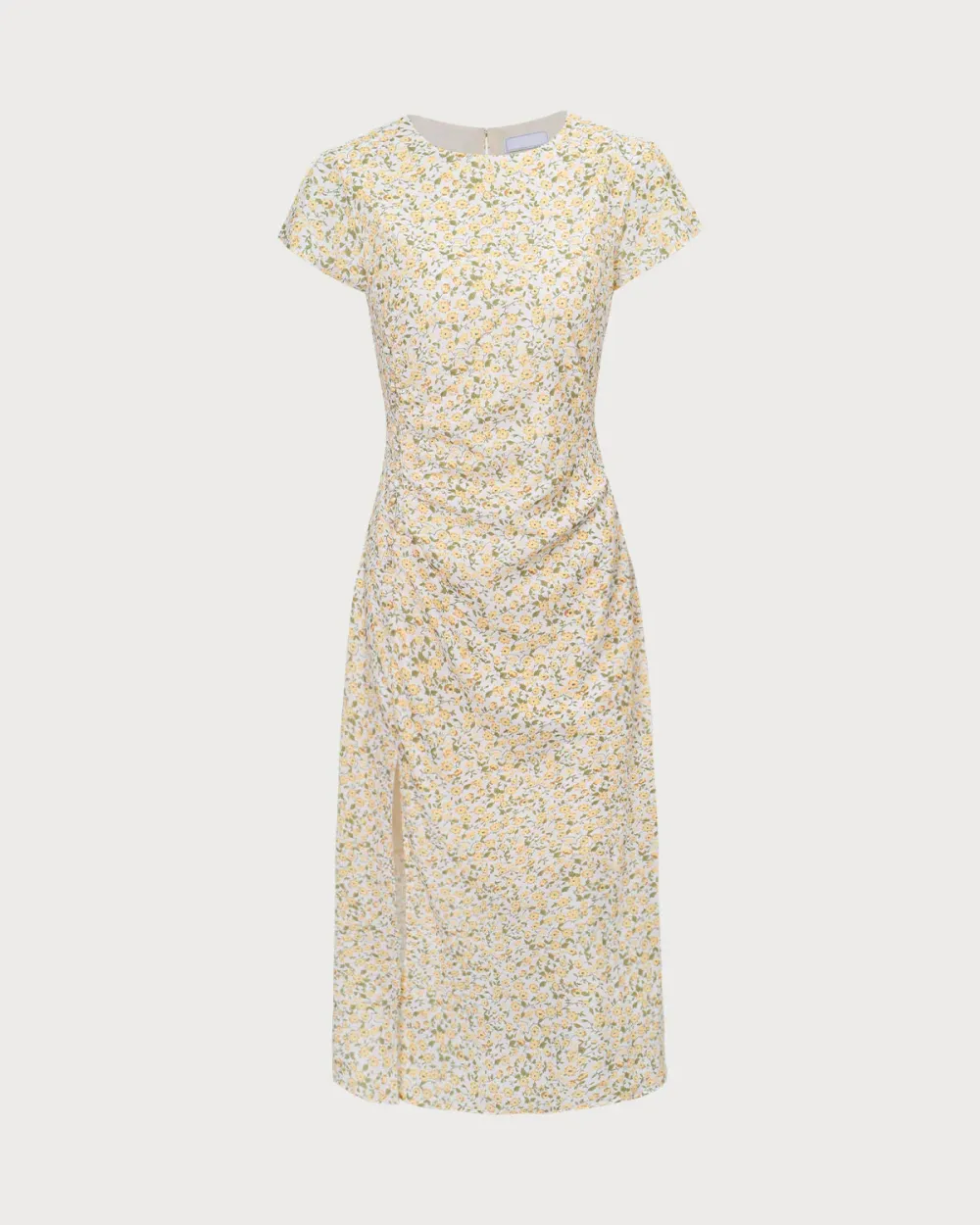 Floral Mid-Length Dress
