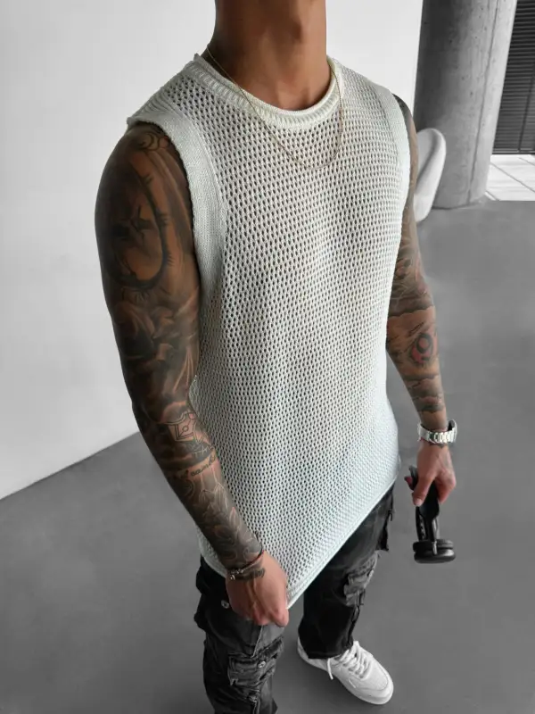 Weekend Relaxed Textured Tank Top