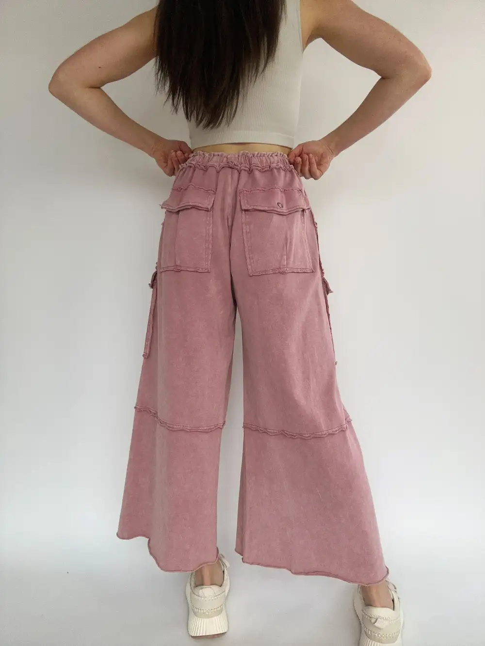 Relaxed Straight Leg Utility Pants