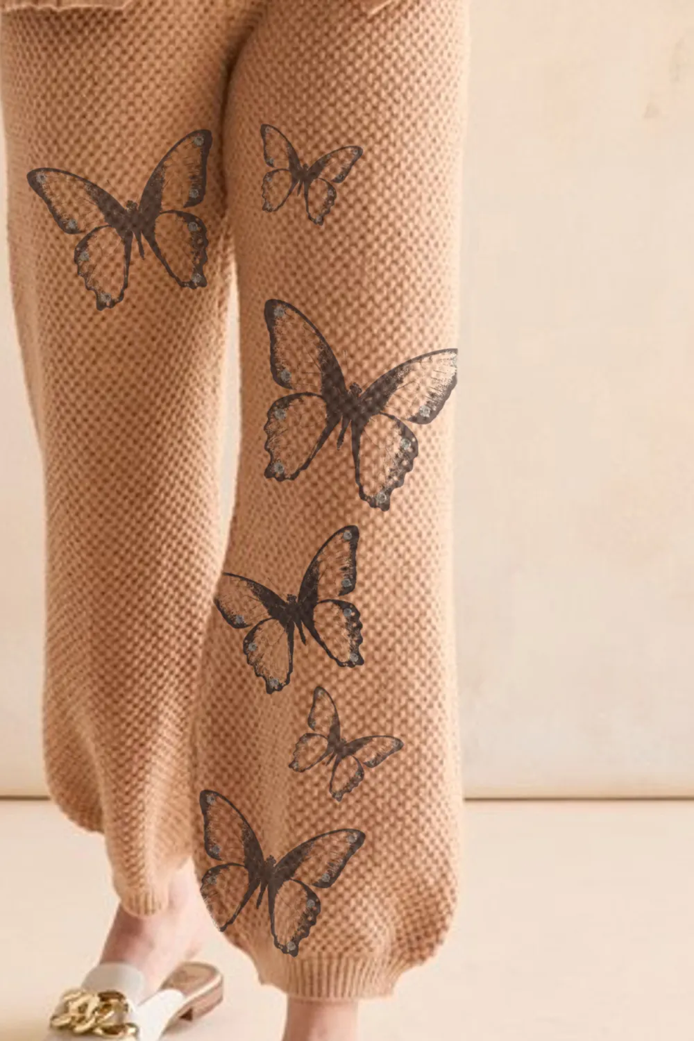 Iris Textured Cardigan Jogger Lounge Set