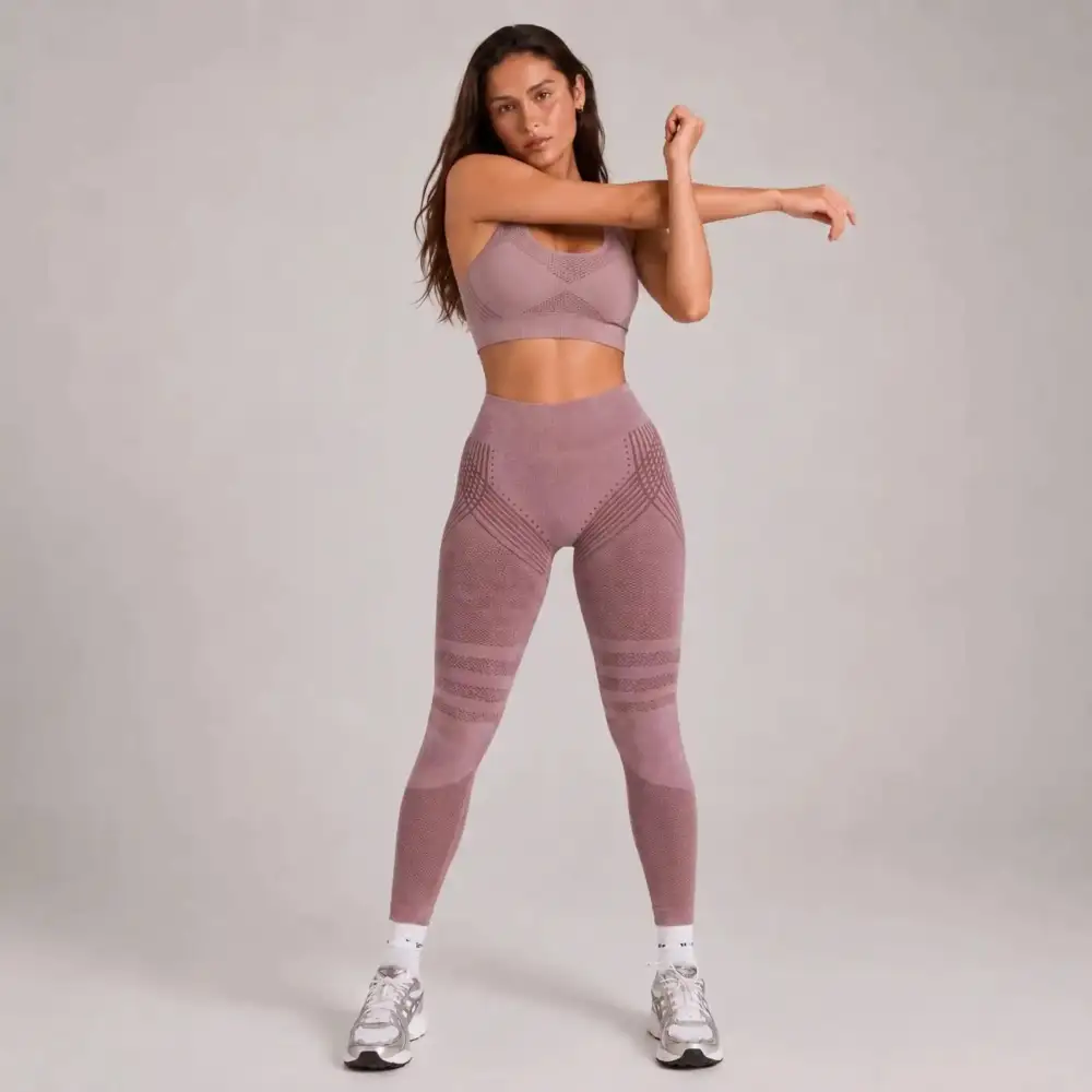 Women's 3D curved buttocks three-dimensional yoga pants