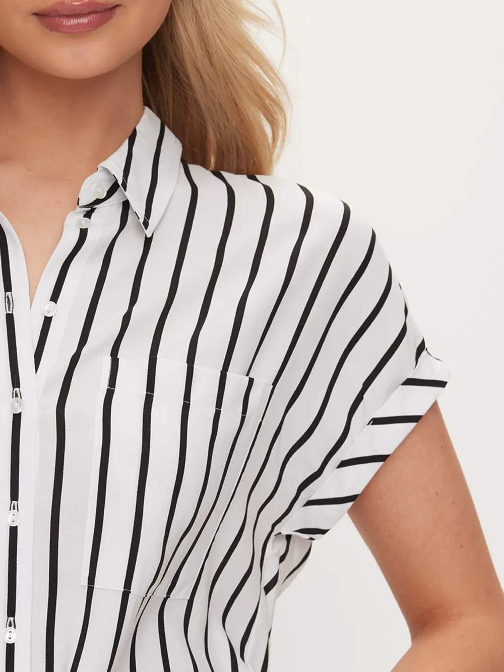 Striped Utility Shirt