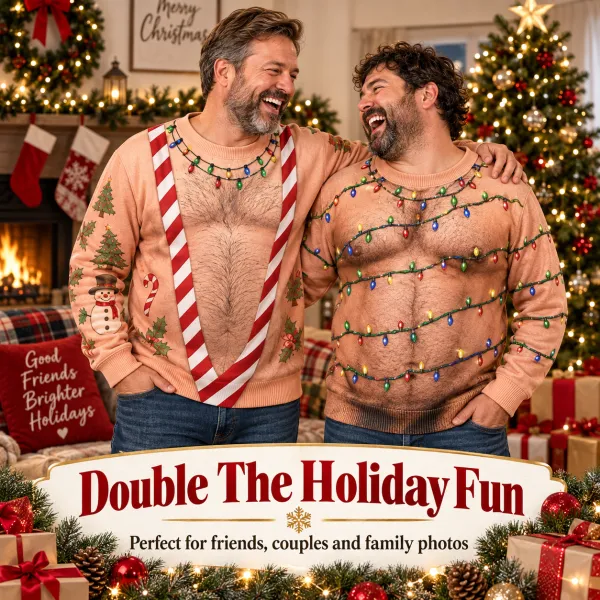Christmas Fun Pattern 3D Digital Print