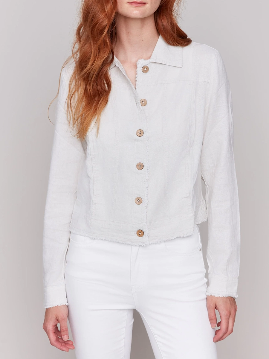 Soft And Breathable Linen Simple Jacket