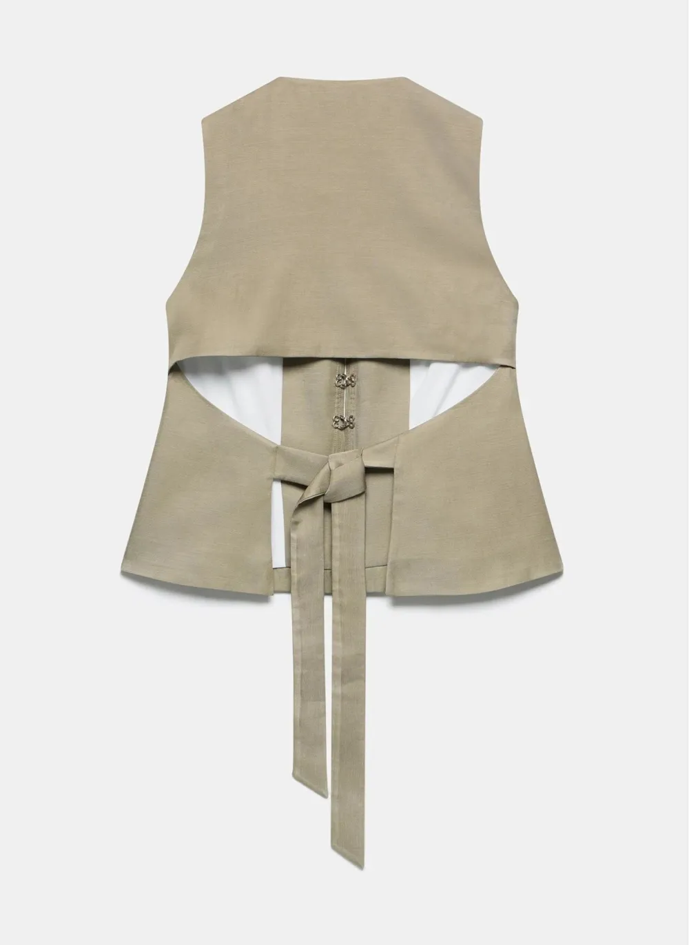 Casual StyleCrew Neck Waistcoat