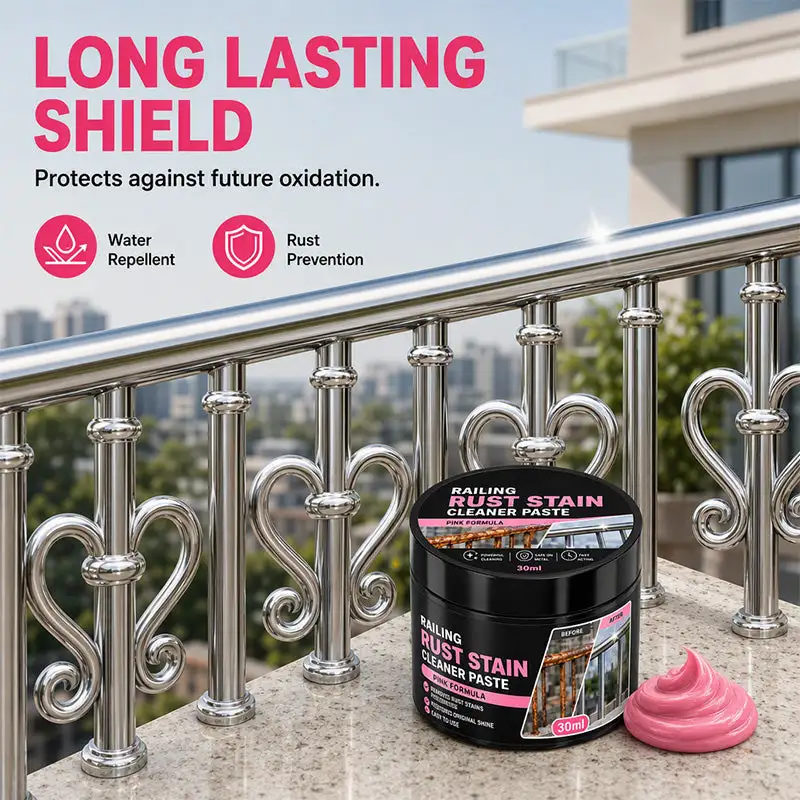 Railing Rust Stain Cleaner Paste