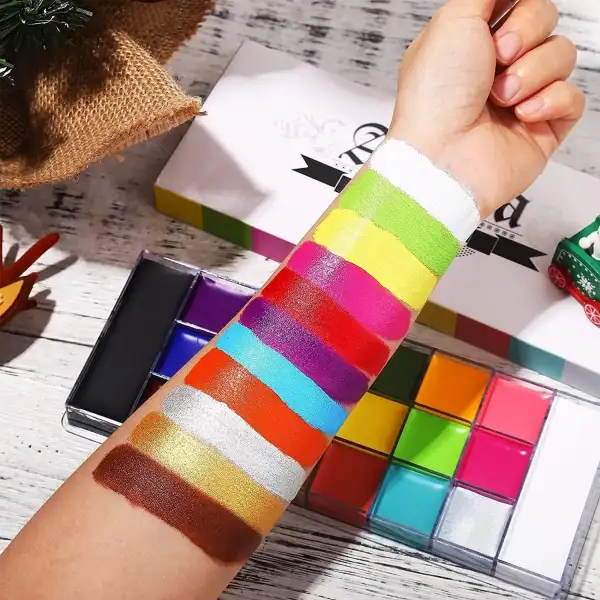 Halloween Early Sale🎨 20-Color Face & Body Oil Paint Palette