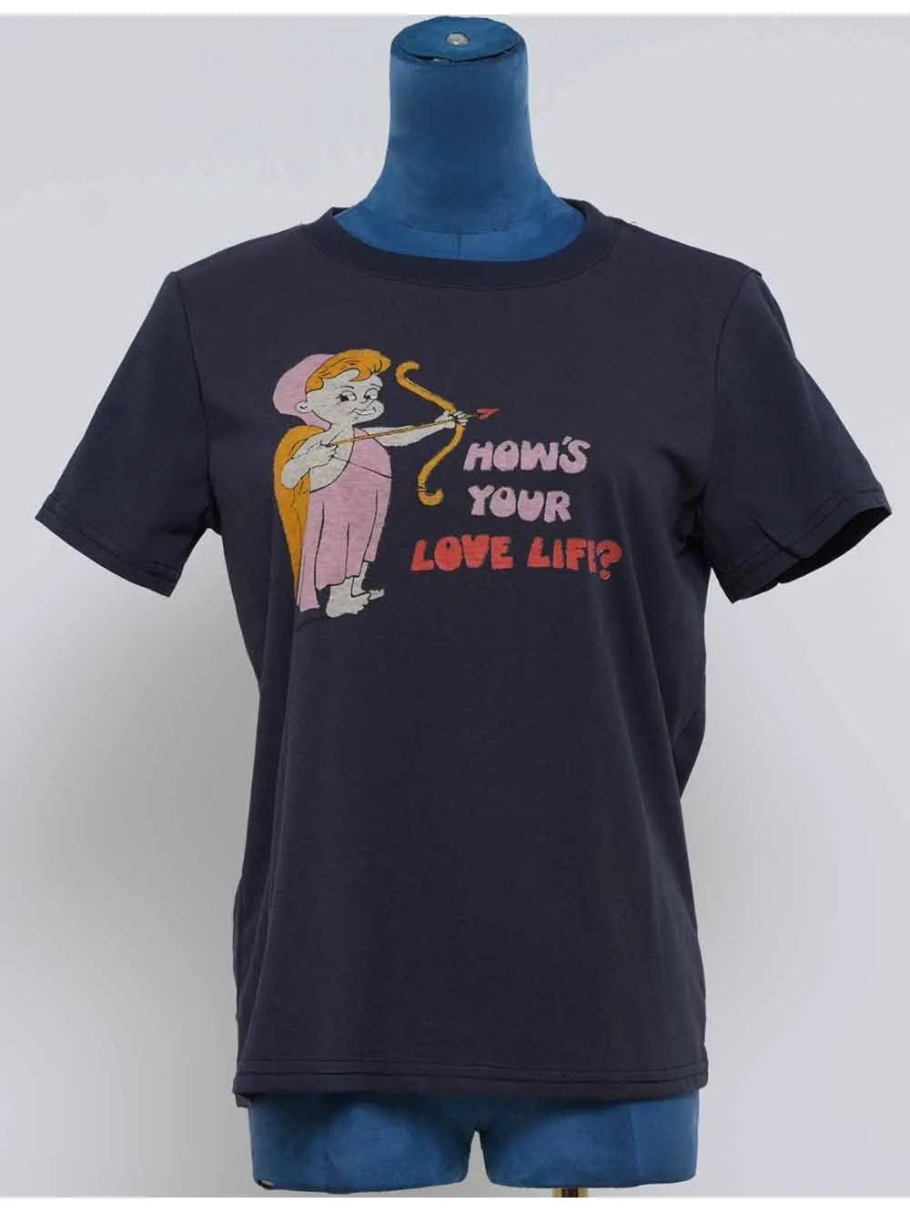 Chic Cupid Round Neck Short Sleeves T-shirt