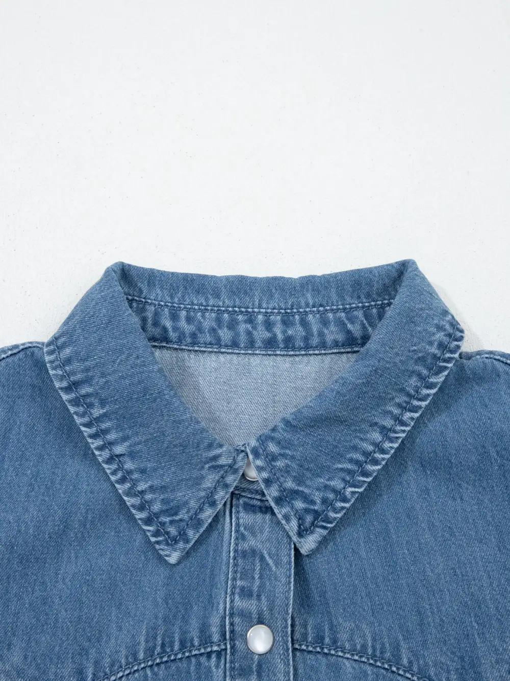 Ruffled Short Sleeve Shirt