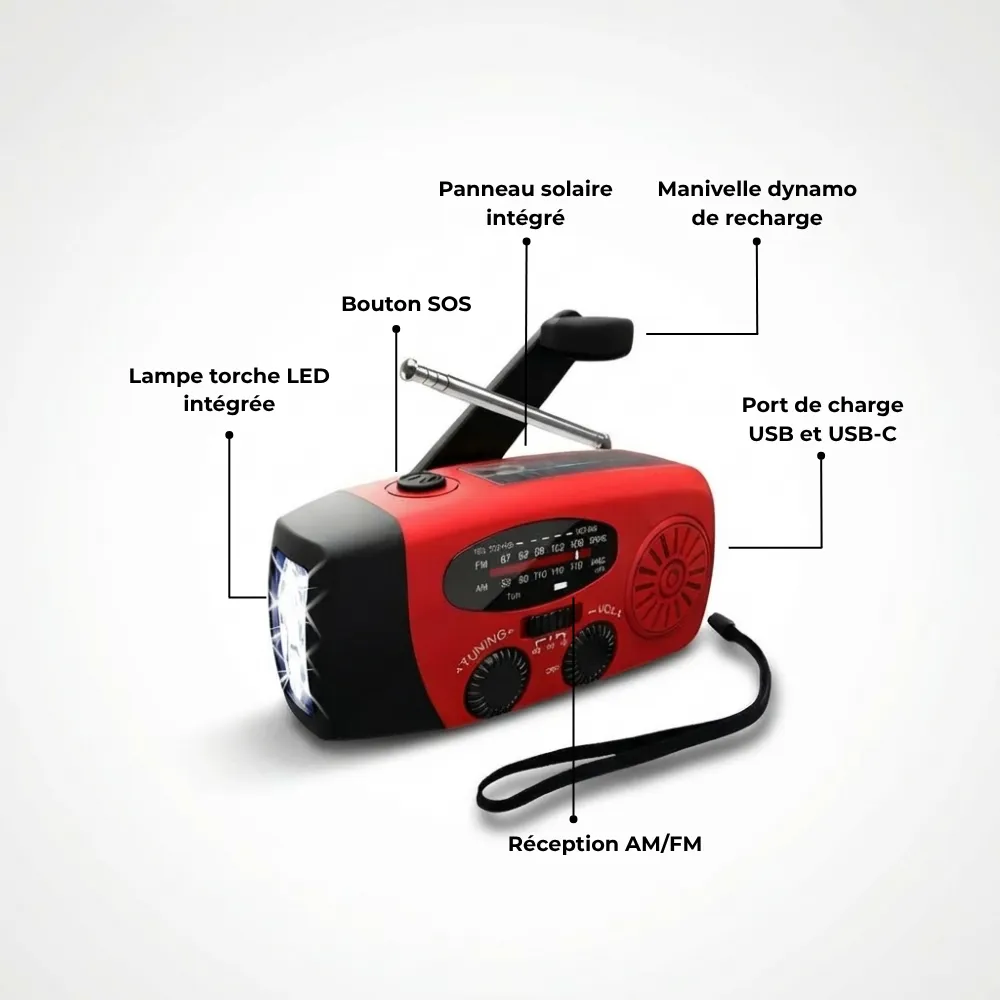 Multi-Function Emergency Radio