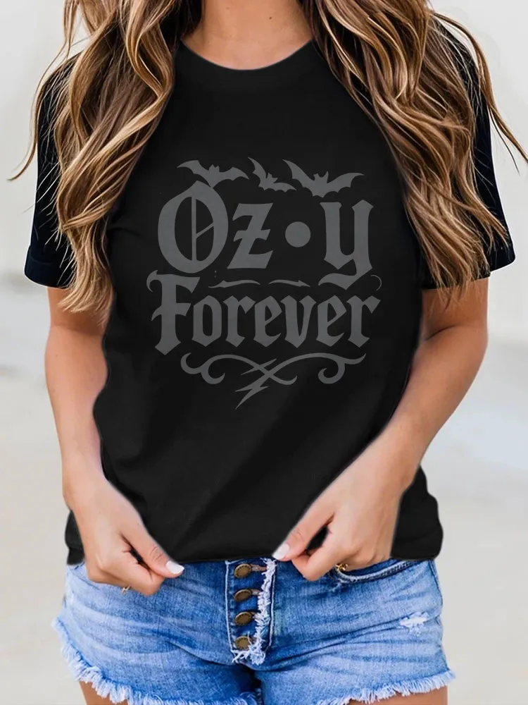 Women'S Forever Printed Casual T-Shirt