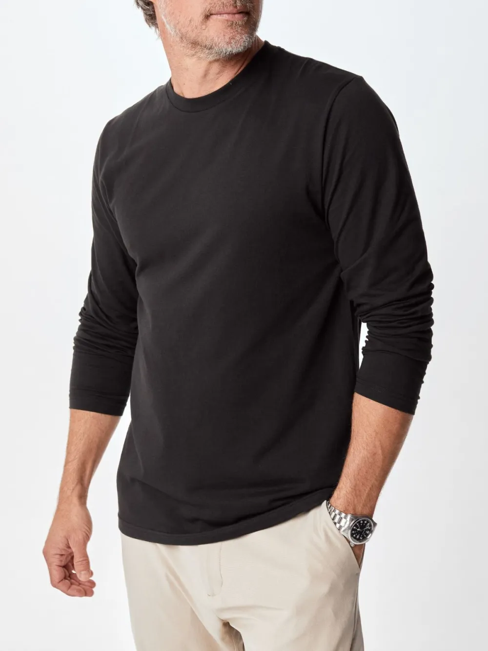 Long Sleeve Crew Staples 5-Pack