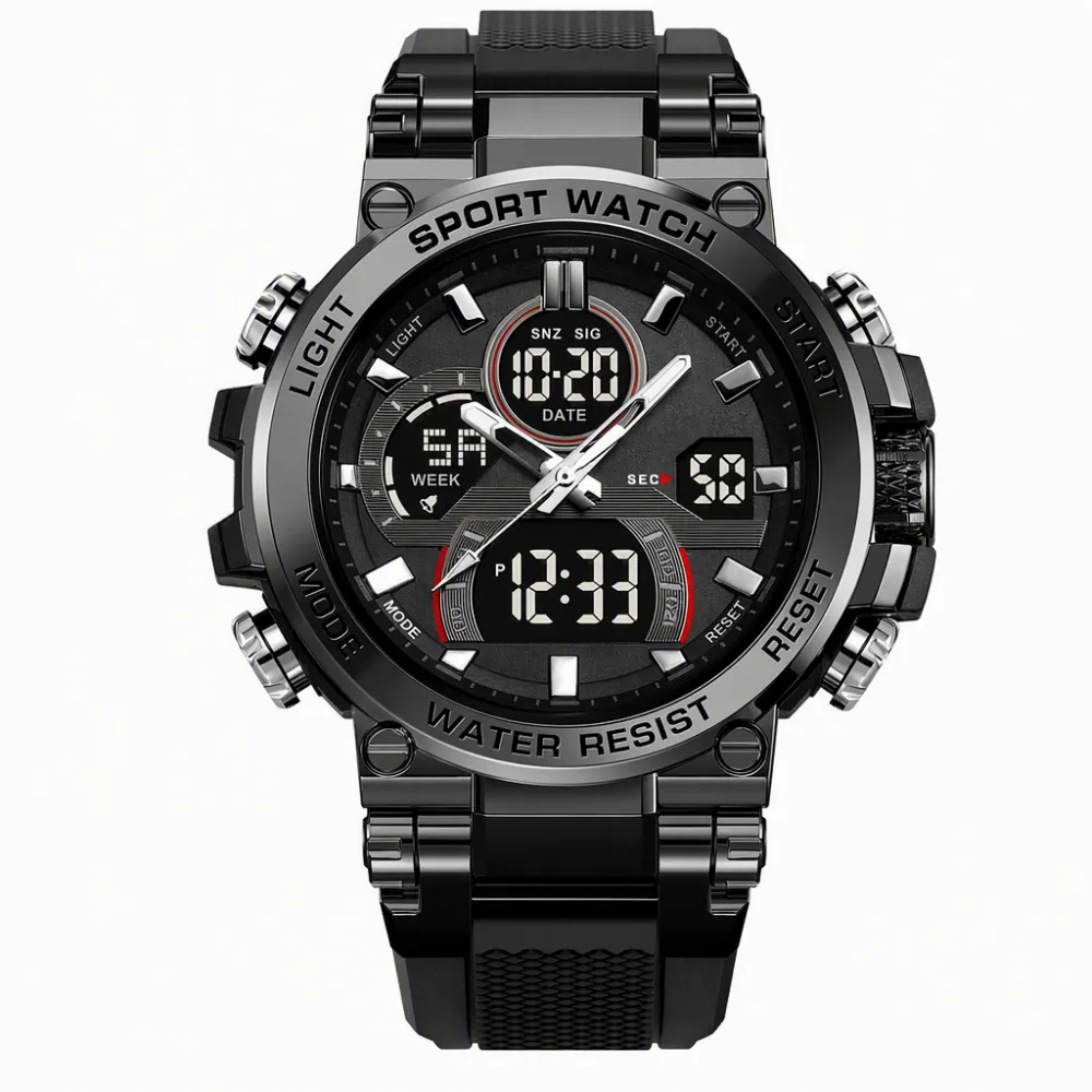 Multi-Function Dual-Movement Business Watch