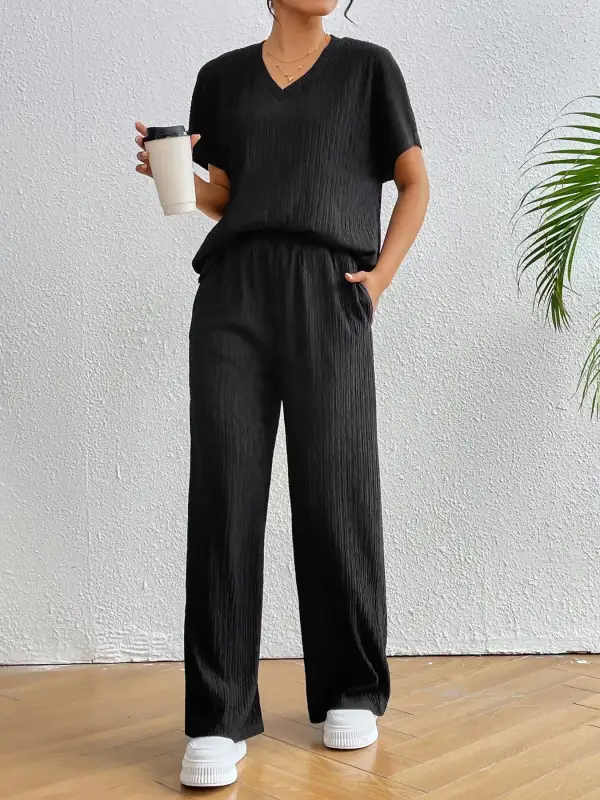 Neck Short Jumpsuit
