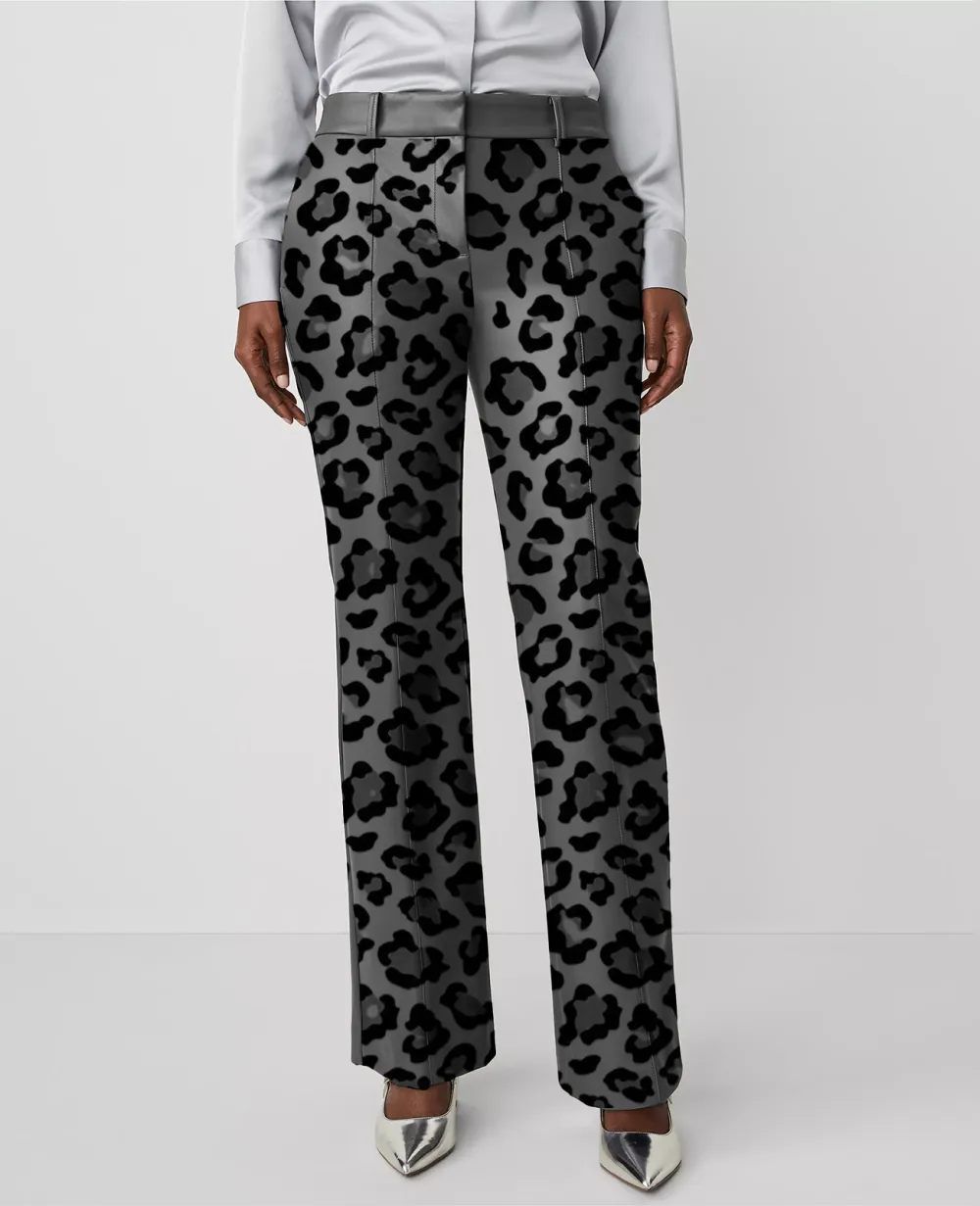 The Petite Faux Leather Jayne Trouser Pant