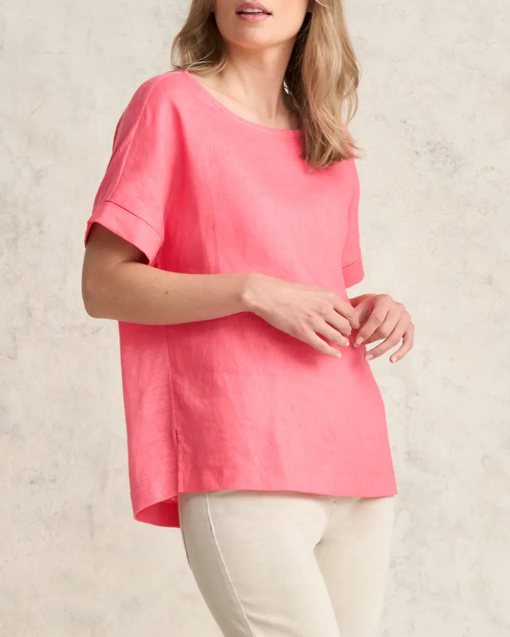 Linen Mix Top