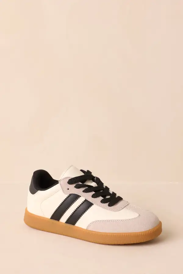 Easy Faux Leather Leather Sneakers
