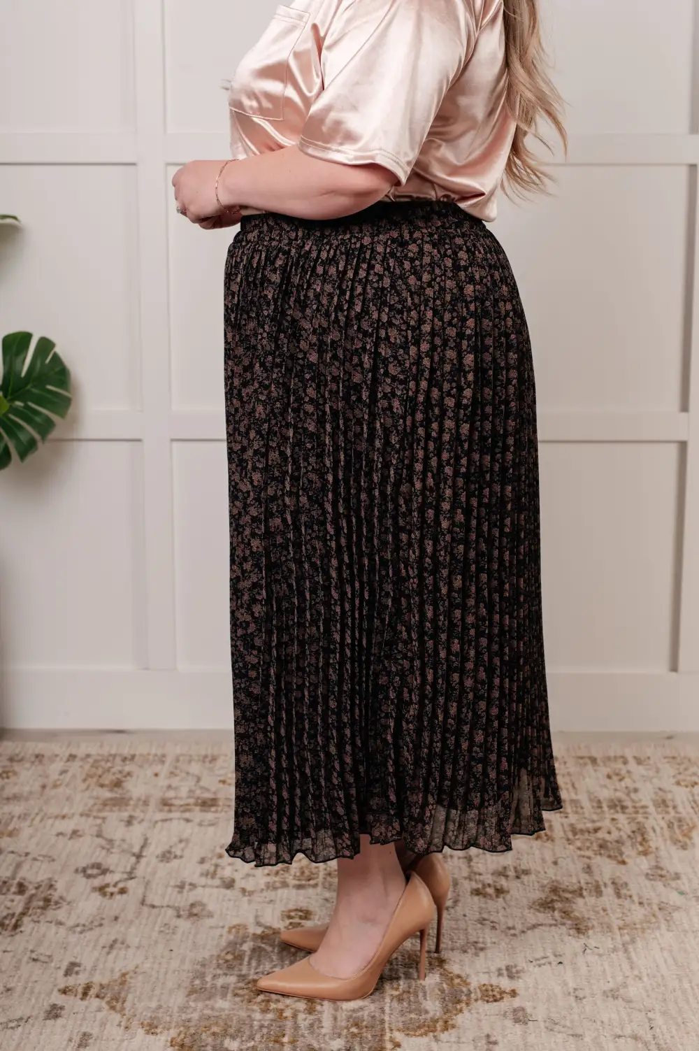 You Wanted Floral Print Skirt