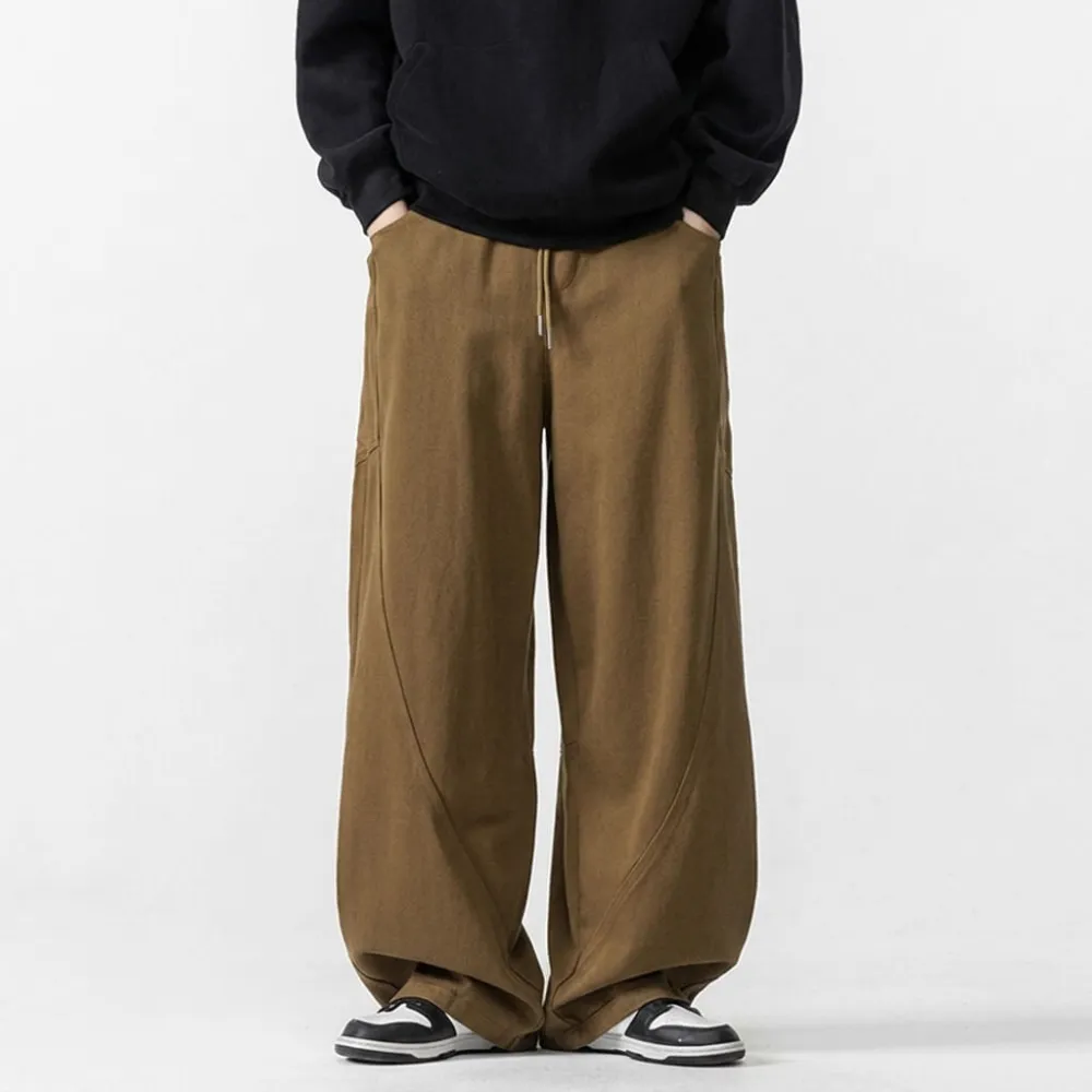 Soft Pleated Wide Pants