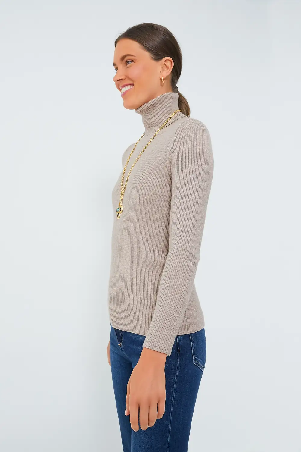 Oat Arlo Ribbed Turtleneck