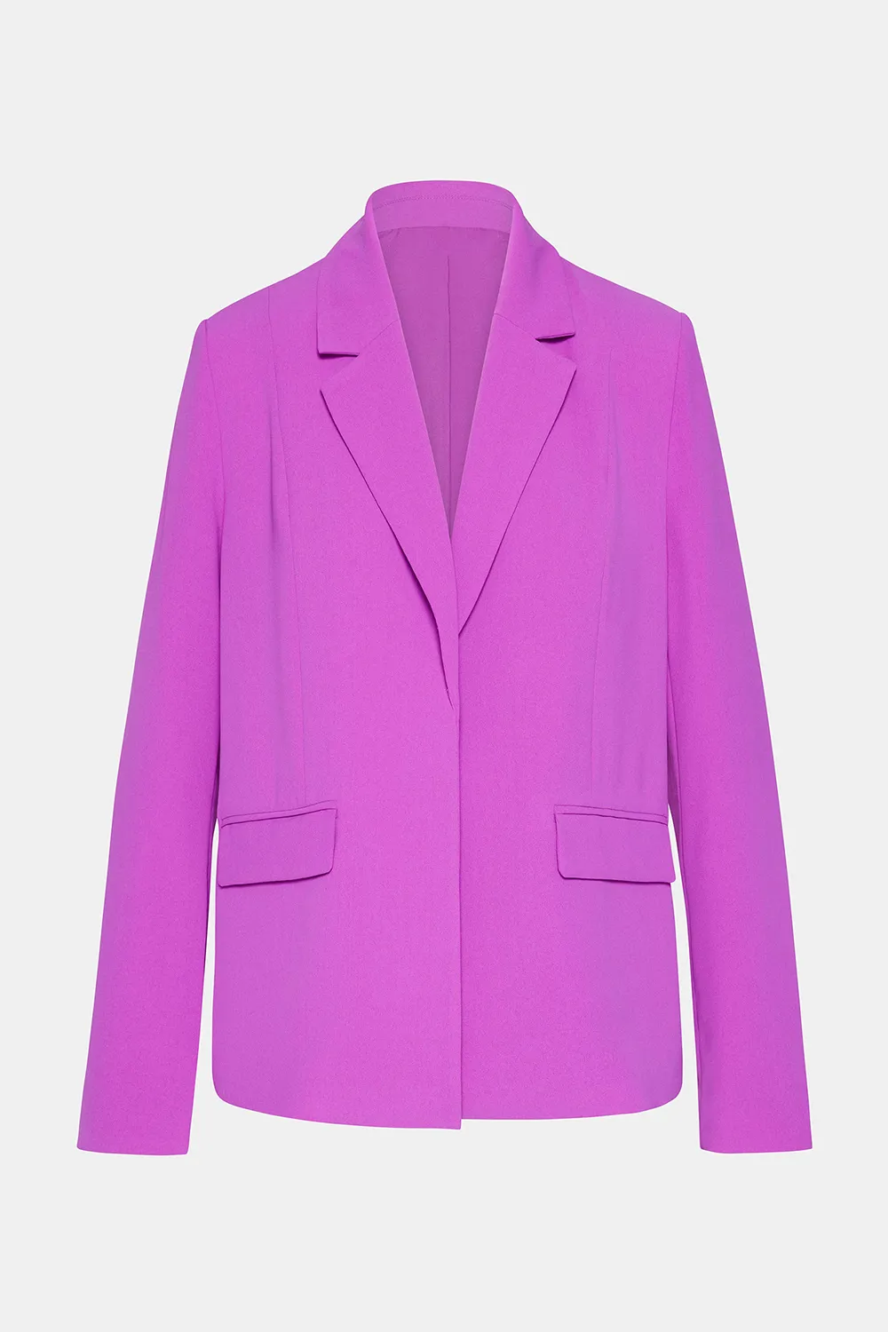 LAPEL BLAZER HOT PINK