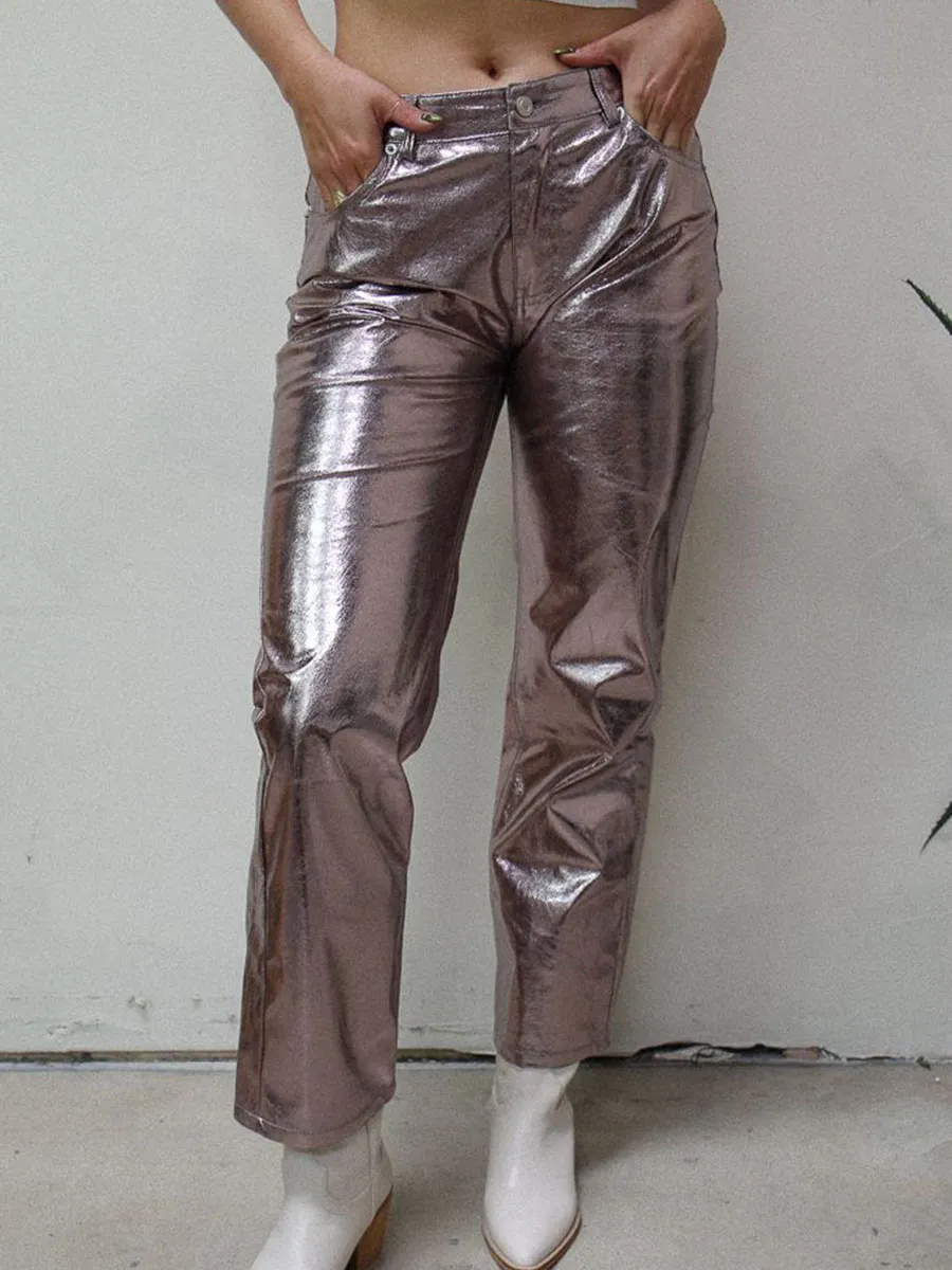 Let's Disco Metallic Pants