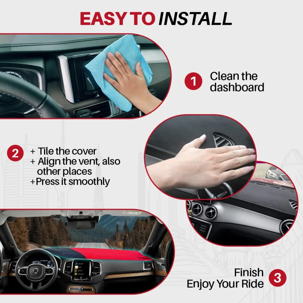 Instrument panel sunshade pad