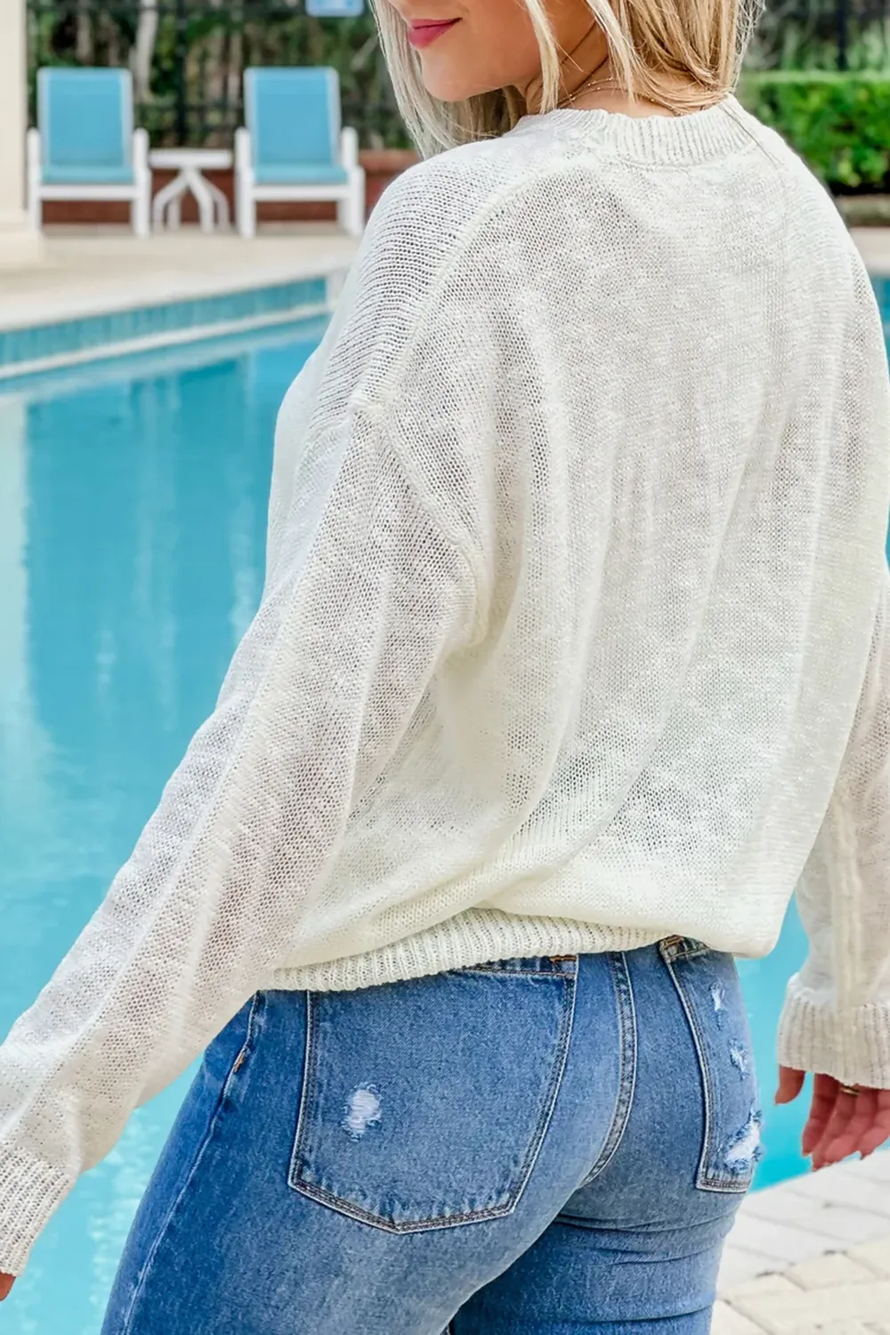Thin Crew Neck Sweater