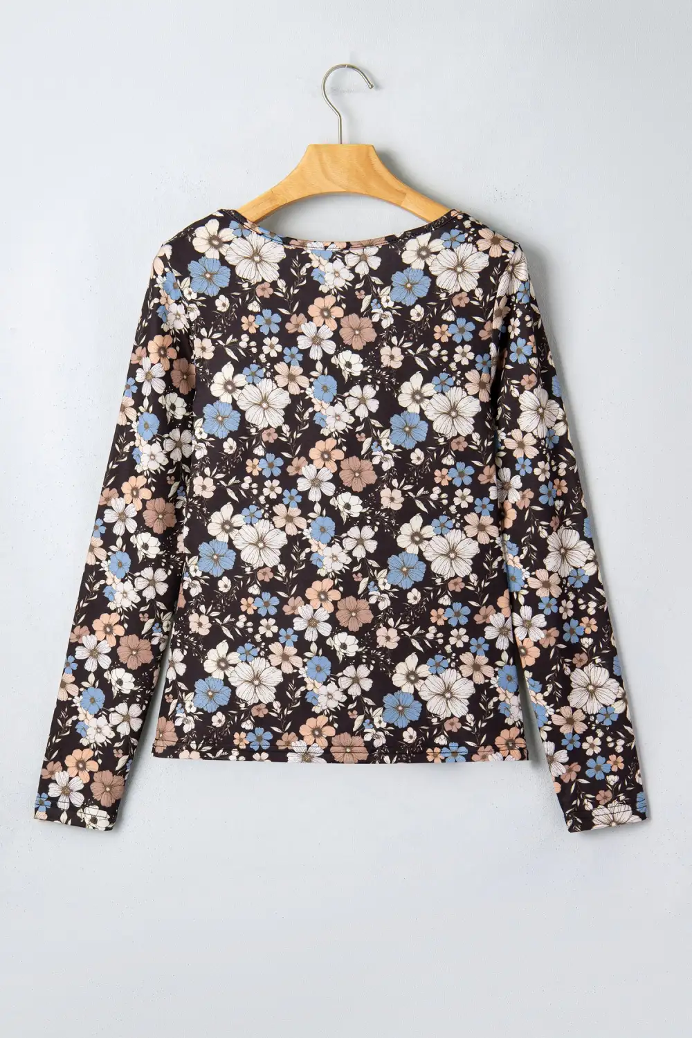 Textured Floral Printed Shirt