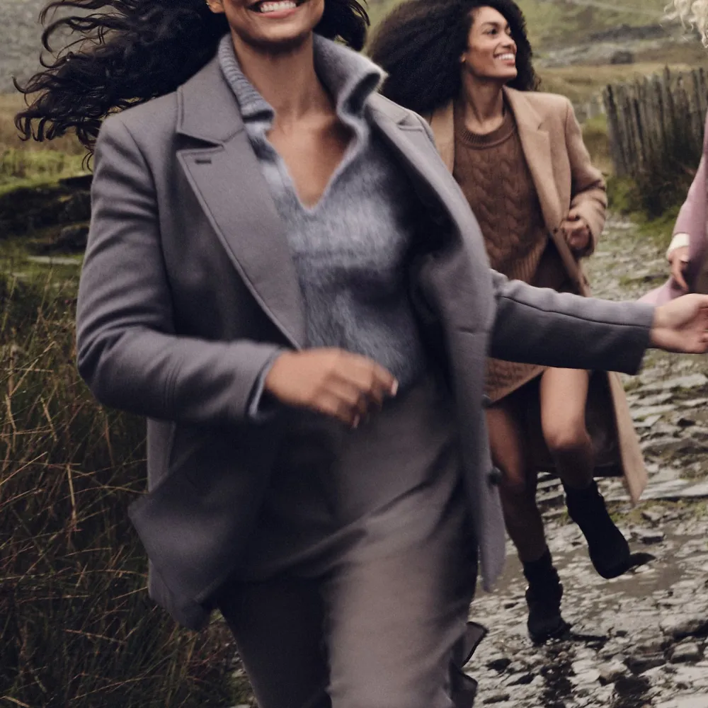 Wool-Blend Melton Topcoats