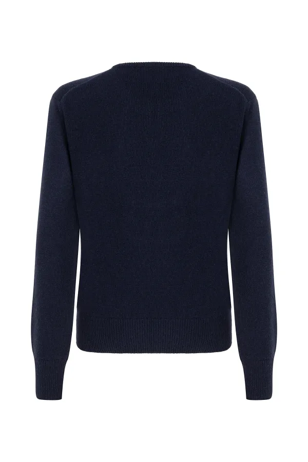 Crew Neck Knitwear Sweater