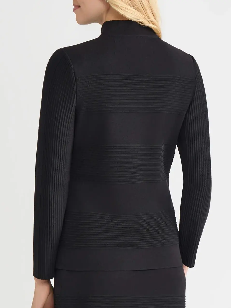Modified Mandarin Neck Slim Fit Jacket