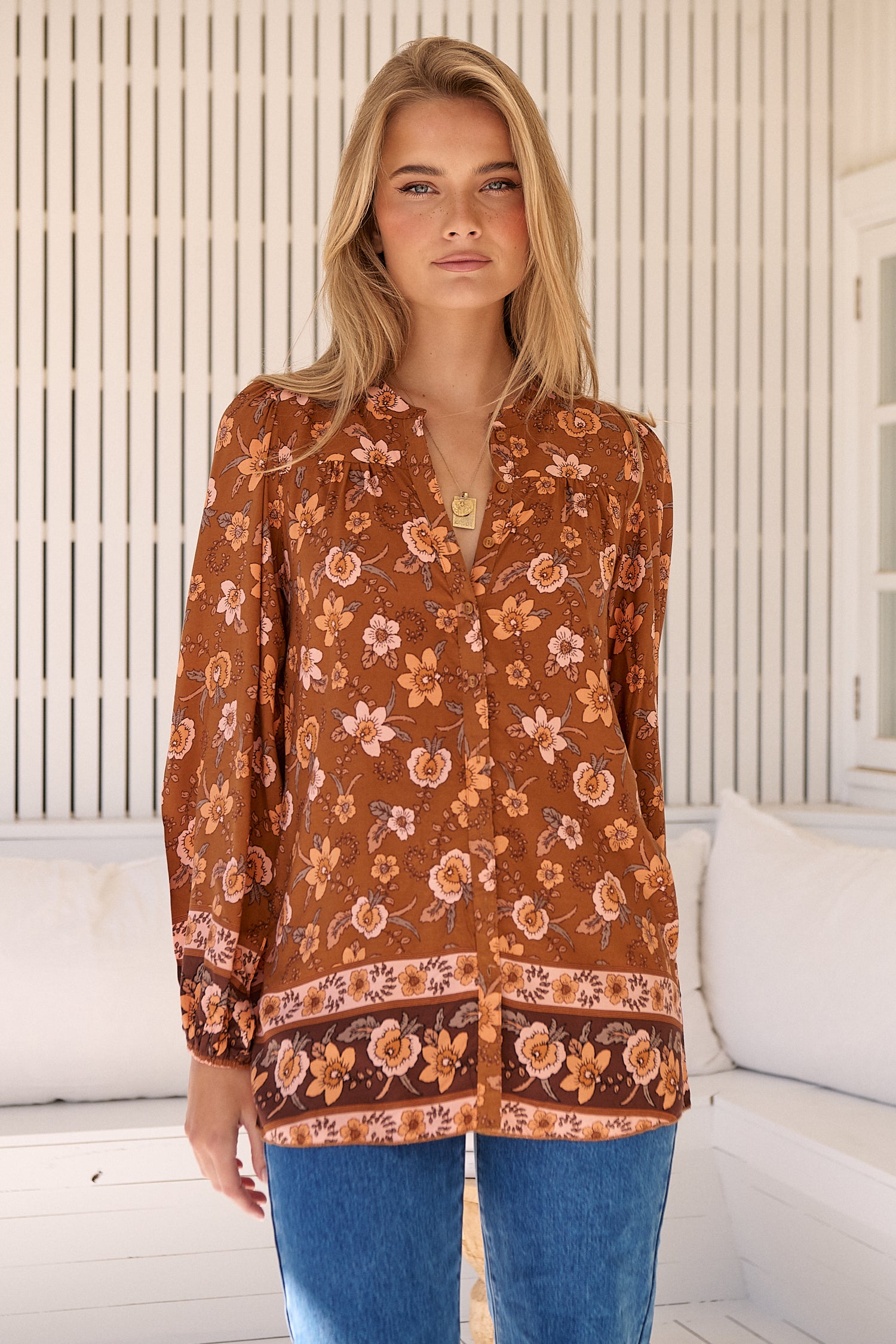 Oakwood Blouse - Aubrey