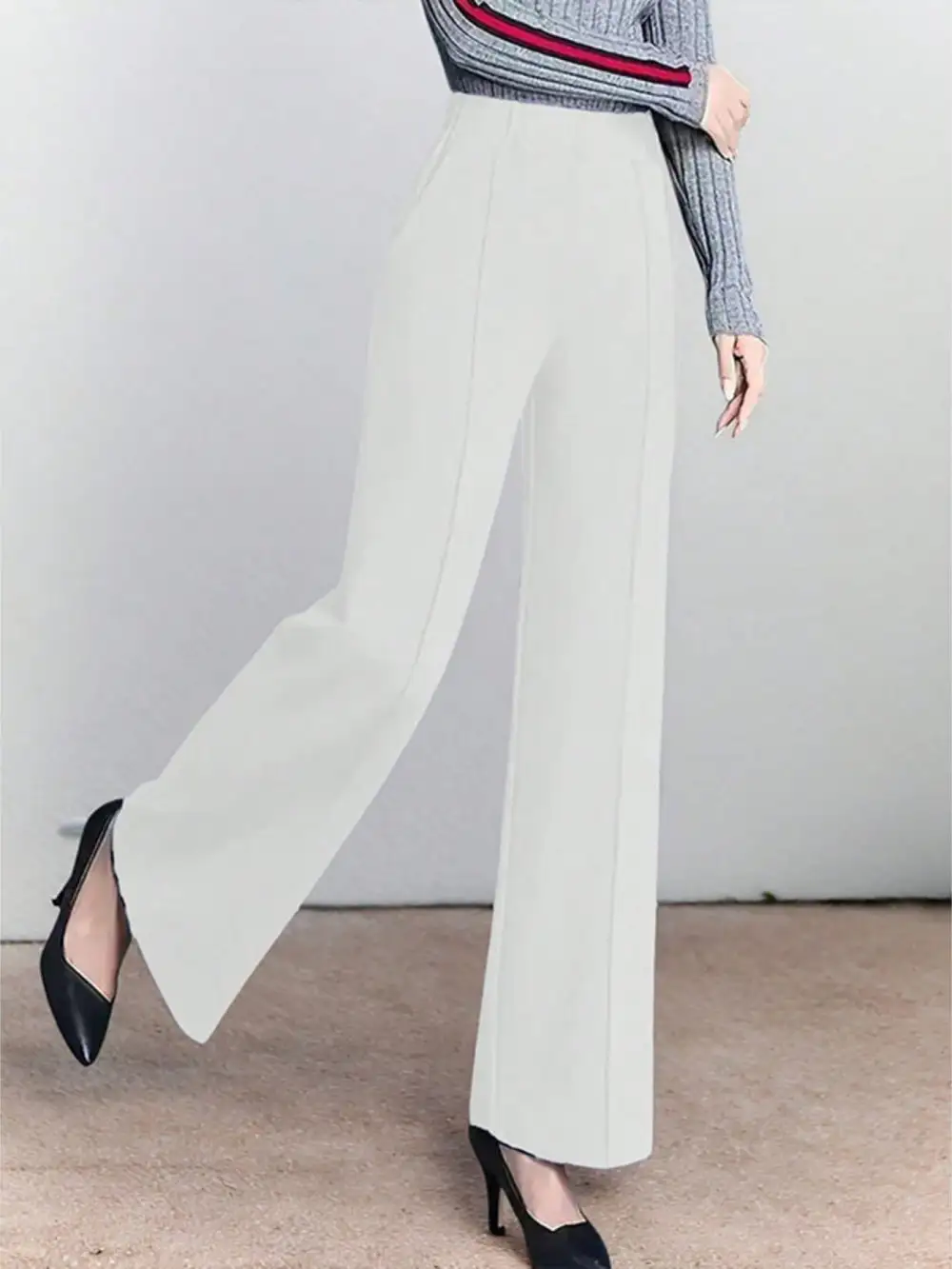High Waisted Wide Leg Pants