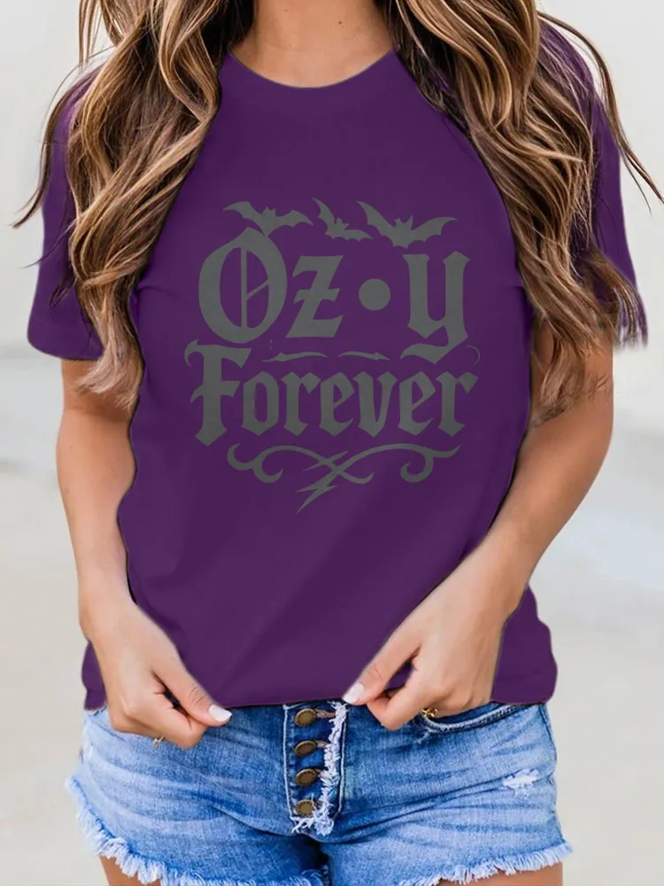 Women'S Forever Printed Casual T-Shirt