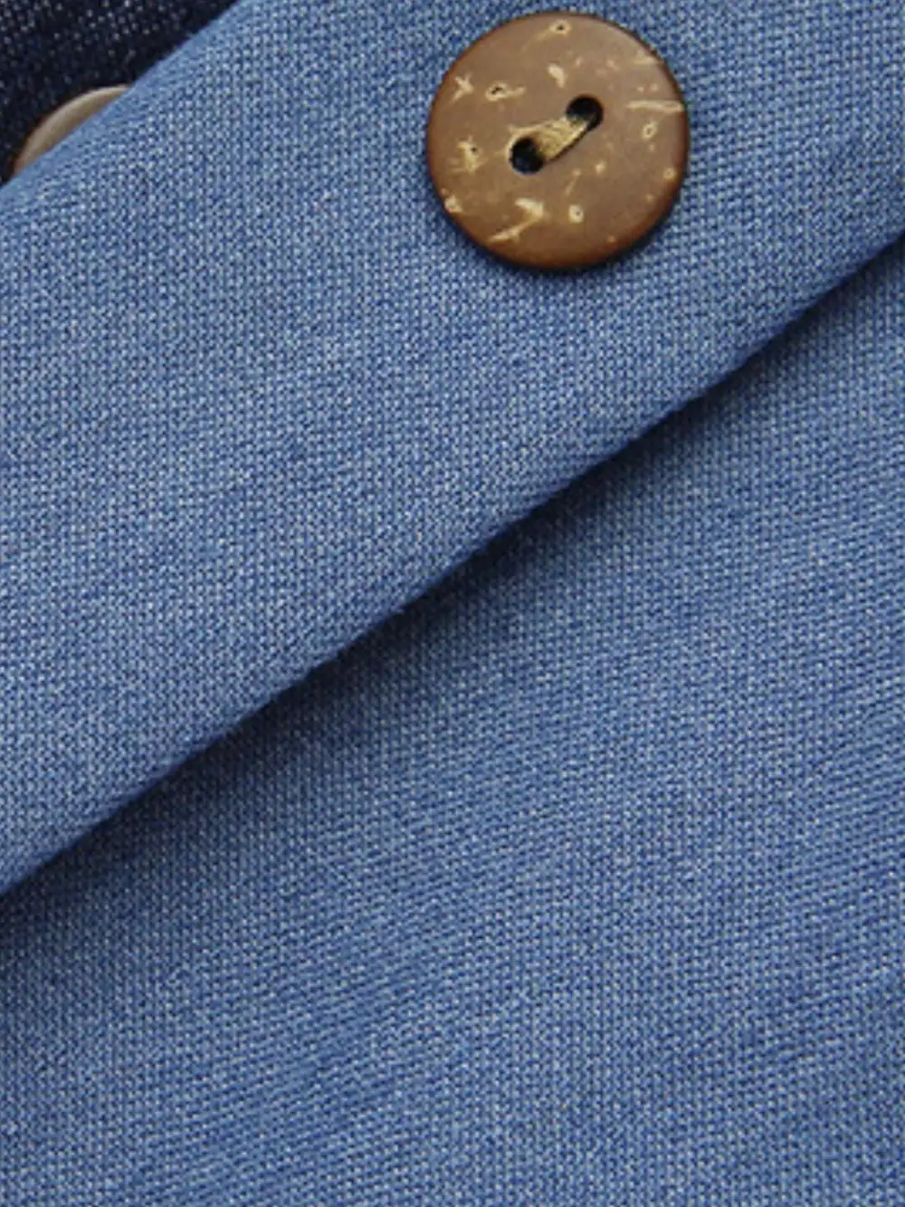 Button Front Line Skirt